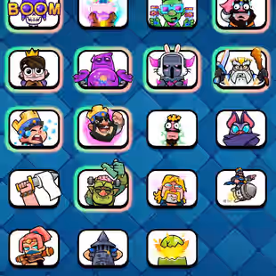 ❗[ 47X CARD MAX - 15X EVULOSION - 9X ELITE ]❗ TROPHY: 11500 || EMOTE : 79 || 8 YEARS PLAYED BADGE || LEVEL 55 - Image 13