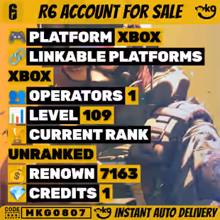 PLAYSTATION LINKABLELEVEL 196 | 2 | 609 Renown | Ranked Ready | 5x Black Ices | 2x Elite Skins | ! MKG0809