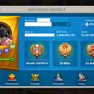 Max 15 Commanders - 31  Passport - 5 farm - 2 skins house - Image 2
