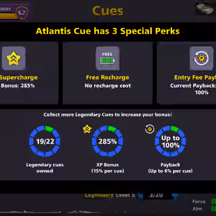 60 BILLION COINS ACCOUNT | Level 384 | VIP Black Diamond | 6.4K Cash | Massive Cues Collection | Fresh Account - Image 3