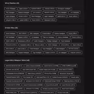 265 LVL - 61X BLACK ICES - 10X UNIVERSALS - 32X SEASONALS - 3X ELITES - 71 OPERATORS - 3K RC - 114K RENOWN - FA - Image 3