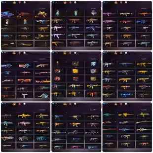 Lvl 66 Ff Acc || 4 GUNS  ||  GOLD FANTOM - Image 3