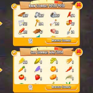 🔥PREMIUM LEVEL 100🔥 BARN 9000:9000 | SILO 616:3050 | 14 MILLION COINS | 1177 DIAMOND | CHECK PHOTOS | INSTANT DELIVERY - Image 1