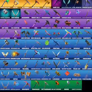 PC PSN Xbox Nintendo 89 skins Black Knight | Sparkle Specialist | The Reaper | Glow | Blue Squire | Merry Mint Axe |Mako - Image 4