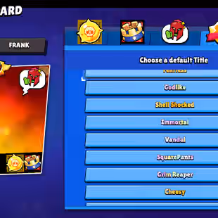 |BLUE / RED KING FRANK| MATCHERINO PIN| 2 PRESTIGE|METEORIC FAME| 92600 CUPS | 94 BRAWLERS |364 SKINS - Image 6