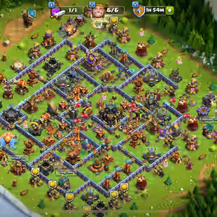 Th17 | Hero-93-94-68-43 | Wall Good | Defence Strong | Equipment-2-Epic Max | [GG-26-SB-26-FA-26-MM-26] | XP-232 | [BH-1 - Image 1