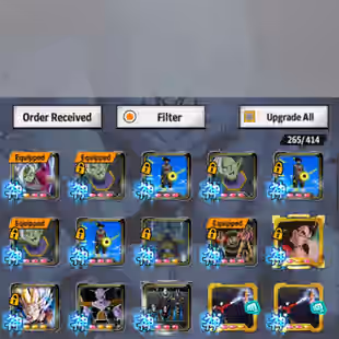 D805-IOS-Android-Vip Account-780 Millions Power-9 ULTRA-65 Legend-Vip Zenkai-Vip Equipment-Many Good Team Ready PVP - Image 21