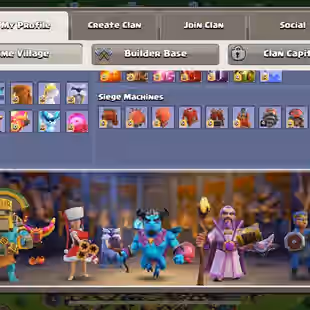 LEGEND RANK 💎 33 EQUIPMENT TOWNHALL 17 💎 HERO MAX - 4k GEM -261 xp - 900 MEDAL - BH 10 MAX - FREE RENAME - INSTANT - Image 6