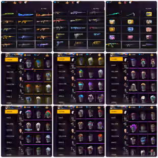 FF Acc || LvL 61 || EVO GUN LEL 7 || BEST ACC FOR START - Image 3