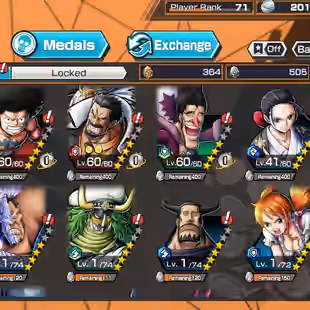 BR597-IOS-Android-Hyber 55-8 Ex(Gear 5-Zoro-Lucci-Roger Skins-Yamato Ace-Akainu-Shank)-Vip Medal-Support 162-647 Frag - Image 61