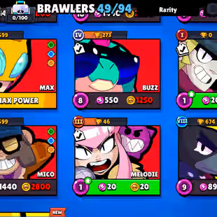 🔥[ 49X BRAWLERS - 17000 TROPHY ]🔥 RAREST ONE || 40X CUTE SKINS || LOWEST PRICE || FAST DELIVERY - Image 10