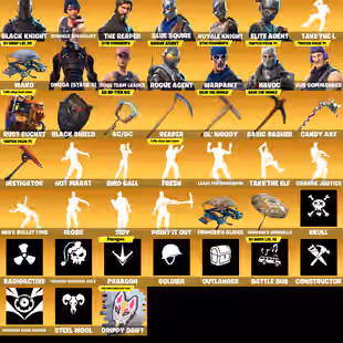 ALL PLATFORMS | 223 SKINS | BLACK KNIGHT | THE REAPER | OG STW SUPER DELUXE | TWITCH PRIME | MAKO | PARAGON - Image 5