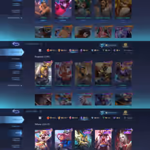 59 HEROES | 74 SKINS | SEASONED COLLECTOR I | 2 GRAND | 1 EXQUISITE | 11 DELUXE | 9 EXCEPTIONAL | 49 COMMON | INSTANT DE - Image 2