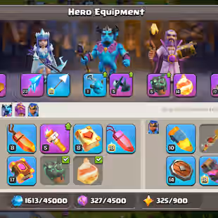🔥BEST TH 16🔥XP 183-HERO 80-82-43-34-EPIC GG 23 FA 23 EB 24 FB 14 RS 17-NC YES-STRONG DEFENSE-BEST DEAL - Image 6