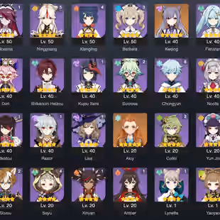 GENSHIN IMPACT  | 55 AR 💎42 CHARACTERS | 10 LEGENDARY | 2 LEG.WEAPON | 1 CONSTELLATION | FULL ACCESS | 2 GIFTS🎁 - Image 2