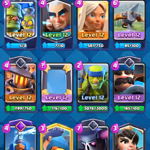 ❗[ 44X MAX CARDS - 13X EVULOSION ]❗ 7X ELITE CARDS || TROPHY: 11500 || KT: 15 || 68X EMOTES || LEVEL 54 - Image 7