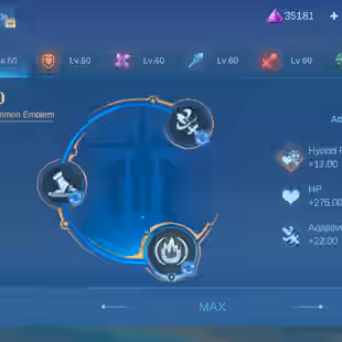 ||SOLID ASSASSIN FIGHTER MAGE ACC🔥 || MEGA 5🔥 || NOW GLORY || RAREST MZ ROGER || EMBLEM MAX || 432 SKIN || 141 LEVEL - Image 11