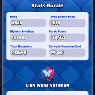 🔥[ 9 YEAR PLAYED BADGE ]🔥31X CARDS MAX || TROPHY: 11000 || 64X EMOTES || KT : 15 || RAREST ONE - BEST DEALDEALLOCATE  - Image 2