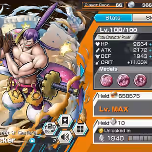 BR610-IOS-Android-Hyber 50-5 Ex(Gear 5 v2-Kizaru-Garp-Roger v2-Kaido-Akainu-Shank v4-Shank v3-Shank-Yamato)-Vip Medal - Image 57