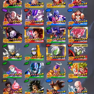 D793-IOS+Android-Nice Account-9 UL(SS4 Vegeta+Frieza+SS4 Gogeta+Majin+Vegito)+55 Legend+Vip Equi+Good Zenkai+Good Team - Image 14