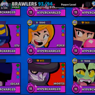 🌟201 SKINS🌟72.400 TROPHY | 93 BRAWLERS | 25 MAX | 14 HYPERCHARGED | INSTANT DELIVERY | FULL ACCESS - Image 7