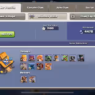 Th17 | Hero-93-94-68-43 | Wall Good | Defence Strong | Equipment-2-Epic Max | [GG-26-SB-26-FA-26-MM-26] | XP-232 | [BH-1 - Image 8