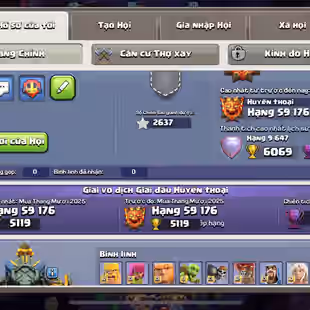 🌟BEAUTIFUL TH 17 FULL MAX🌟| READY FOR TH 18 | 10 EPIC EQUIPMENT MAX | 3X RARE SCNERY | FULL MAGIC ITEMS | XP 249 - Image 4