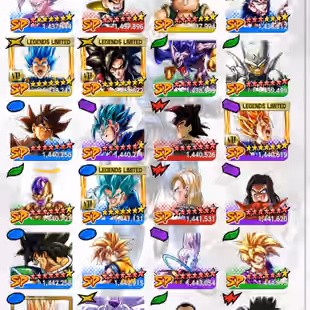 D810-IOS-Android-Super Vip Account-15 ULTRA-66 Legends Limited Good Star-Nice Zenkai-Vip Equipment-Many Team Ready PVP - Image 20