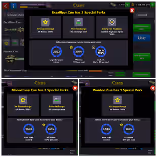 88 CCP ACCOUNT | Level 382 | VIP Diamond | 1.1B Coins | 3K+ Cash | 10 Special Cues MAX | 12 Leg Cues MAX | Fresh Account - Image 3