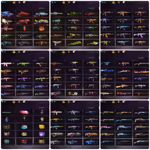 Lvl 77 Ff Acc 🔥9 GUNS MAX🔥 RARE ACC ||  GOOD ACC! - Image 3