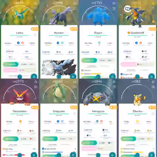 P 2.001 Level 43 Super Regigigas Entei Mewtwo Necromaz Charizard 17 Shiny And Legendary 409 Shiny 303 Legendary 135 LV10 - Image 2