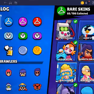 🌟 220 SKINS🌟74.950 TROPHY | 95 BRAWLERS | 22 HYPERCHARGED | 31 MAXED BRAWLERS | CHAINSAW BUSTER | LOADED RICO | CORSA - Image 13