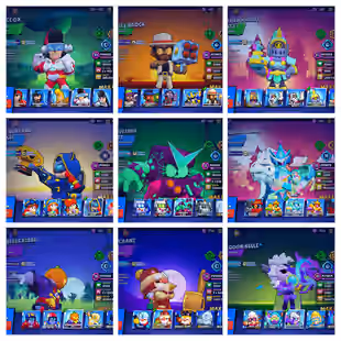 R35 PIN 💎 TROPHY 89036 💎 BRAWLER 90 [] MAXED 50 [] HYPER 24 [] SKINS- 226 [] GEMS 53 S1 - Image 4