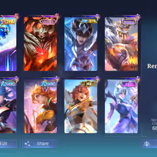 289 SKINS 1 LEGEND 1 ASPIRANT  1 COLLECTOR ALL EMBELEM MAX CHEAP - Image 3