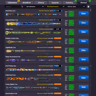 84 CCP ACCOUNT | Level 347 | 15 Legendary Cues MAX | 10 Special Cues MAX | 500M Coins & 2K Cash | Fresh Account - Image 9