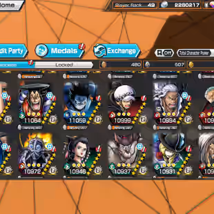BR502-IOS-Android-Hyber 45-8 Ex(Luffy Gear 5-Kaido v2-Yamato v1-Zoro-Kid Law-Oden-Akainu)-Good Medal-SUP 165-Jabra Max - Image 10