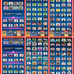 9000 TROPHIES 🏆 15 EVOLUTION 🥵 62 XP | 3900 GEMS | 124 EMOTES | 99 MAX CARDS(30 ELITE) | KT SKINS | INSTANT DELIVERY - Image 4