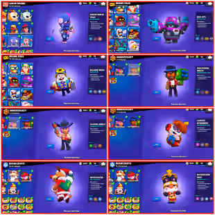 ✨Most Rarest Account with Lots of OG Skins✨Challenger Colt | Werewolf Leon | Lion Dance Brock | Merchal Gale - Image 4
