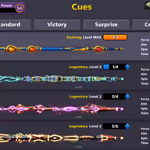 UNLIMITED PASSWORD CHANGE ACCOUNT | 10 Billion Coins | Level 170 | 17 Leg Cues | 1 Cue MAX | Miniclip Login | Fresh - Image 4