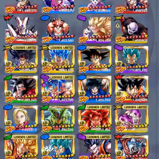 D788-IOS+Android-Vip Meta Account-9 UL(SS Goku+Frieza+SS4 Gogeta+Majin+Turles+Super Vegeta)+62 Legends+Vip Equipment - Image 19