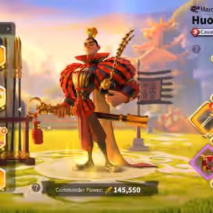Max 19  Commanders - 26  Passports  - 310 gold head - 104k Gems - 2 skin house - Image 6