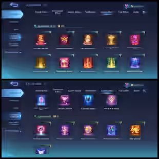 289 SKINS 1 LEGEND 1 ASPIRANT  1 COLLECTOR ALL EMBELEM MAX CHEAP - Image 8