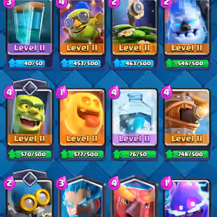 ❗[ 36X MAX CARDS - 13X ELITE CARD ]❗ 9 X EVULOSION || TROPHY: 10000 || LEVEL: 56 || 72X EMOTES || KT: 15 - Image 5