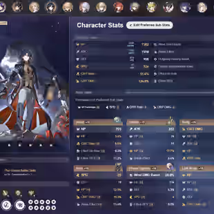 NA | 68 TL | 10 + 6 Leg | Gepard C1 | Himeko C1 | Dr. Ratio | Imbibitor Lunae | Yanqing | Blade | Luocha | - Image 2