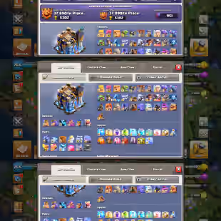 🔥RARE ALMOST MAX TH-18🔥XP-266! ALMOST 13X EPIC MAX! WAR ARENA! 5474 WAR STARS! MAX HEROES! MAX DEFENSE! FAST DELIVERY - Image 2