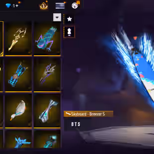 X252|Lvl 74|56 CHARACTER|170 COSTUME|AURUMDEUS SPORTS CAR|269 WEAPON(4 EVO+40 MYTHIC)|Ak47 Blue Draco Lvl 6|Mp40 Predato - Image 14