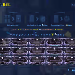 MR 26 565-750 Complated - 93x Warframe MAX 131x Primary Gun - 109x Secondary Gun - 164x Meele - Image 4