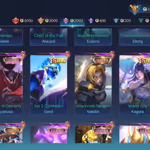 M361|LVL200|132HEROES|668SKIN|MEGACOLLECTORII|3LEGEND|6KOF|3PRIME|2COLLECTOR|ALDOUSM1|14LUCKYBOX|MYTHICS40 - Image 9