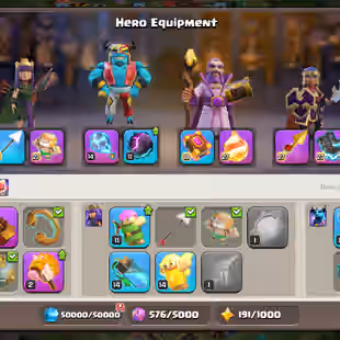 BEST DEAL | TH18 CLOSE MAX TYPE | GB-MAX!SnB-MAX!AF-MAX!FB-MAX!RS-MAX!EB-MAX | HERO-90-90-48-80-55 | 205-XP | NC AVAILAB - Image 6