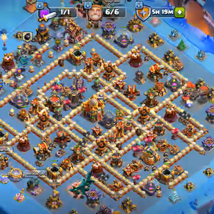 🌟BEST OFFER | RARE WAR ARENA SCENRY 🌟 TH 16 FULL MAX DEFENCE | HERO 72-81-40-52-32 | HIGH LAB | MA. WALLS | FREE NC |  - Image 2